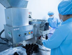 Dây chuyền gia công sản xuất mỹ phẩm - nhà máy LTF