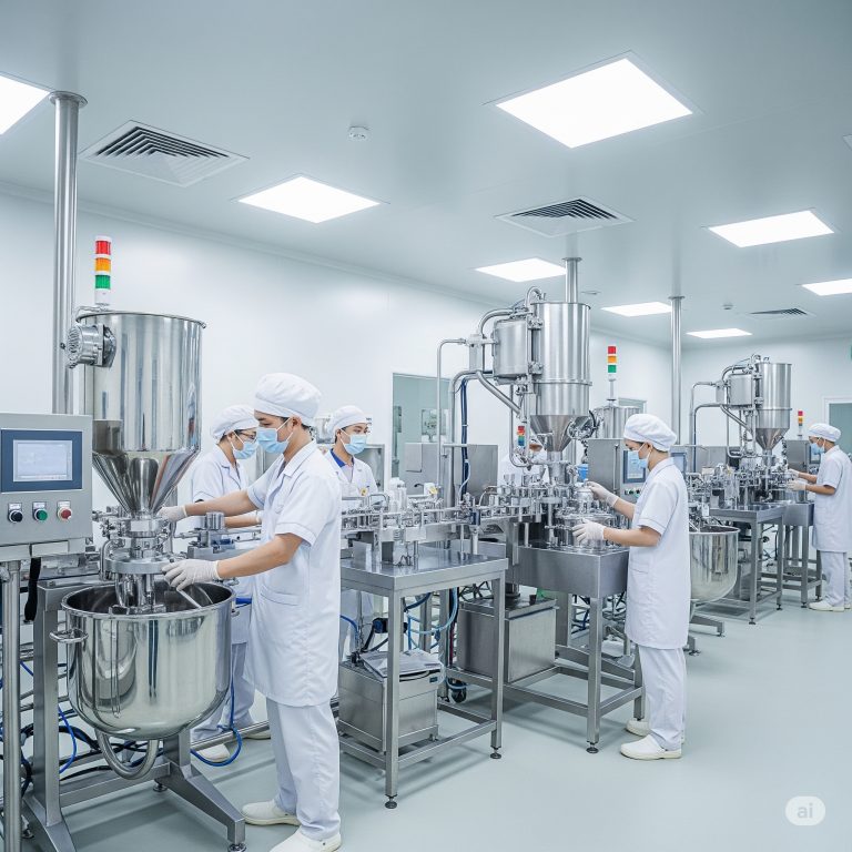 gia công mỹ phẩm độc quyền tại nhà máy la terre france