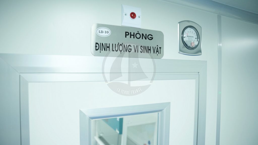 Trang Chủ 54 Nhà máy dược mỹ phẩm La Terre France Phòng định lượng vi sinh vật