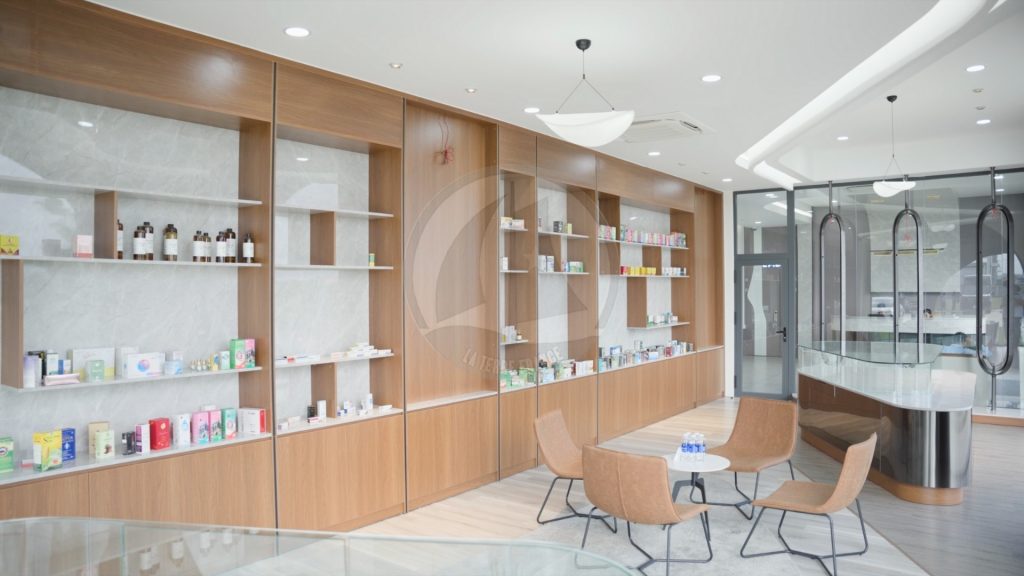 Trang Chủ 23 Nhà máy dược mỹ phẩm La Terre France Phòng tiếp khách